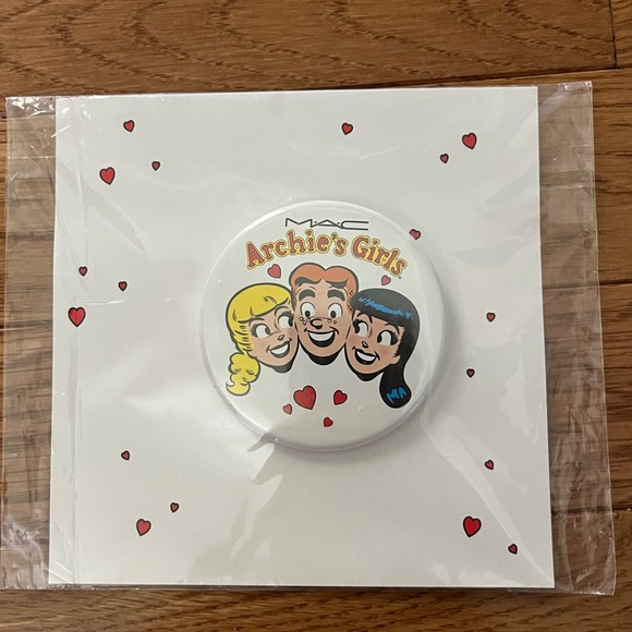 Other - Archie’s comic Girl MAC limited edition Pin. Brand new in packaging .